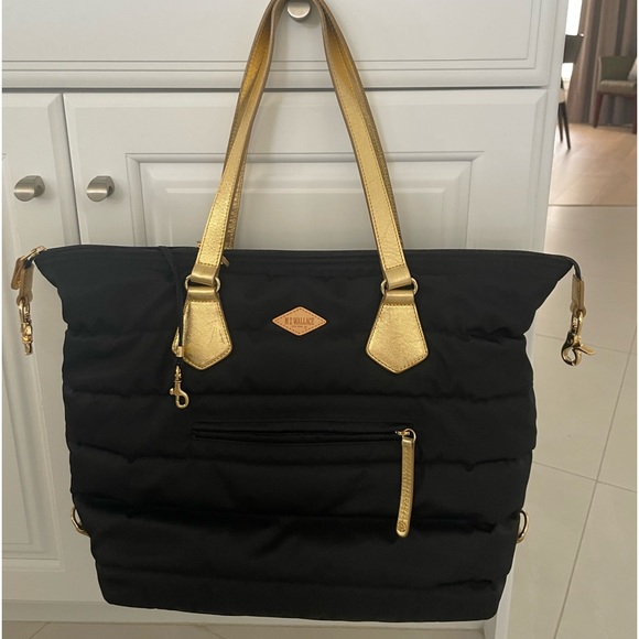 MZ WALLACE RARE SATCHEL All Purpose  BAG.EUC BLACK - Picture 2 of 15